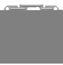 Вимикач без фіксації 1-клавішний Schneider Electric EPH0800161 Asfora, алюміній, пластик, без підсвітки та індикації, для врізного монтажу