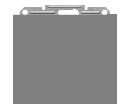 Вимикач без фіксації 1-клавішний Schneider Electric EPH0800161 Asfora, алюміній, пластик, без підсвітки та індикації, для врізного монтажу