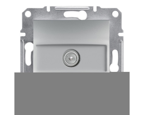 Розетка TV кінцева Schneider Electric EPH3200161 Asfora, алюміній, пластик, для врізного монтажу