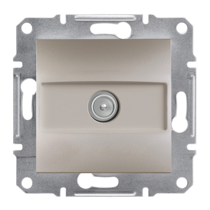 Розетка TV кінцева Schneider Electric EPH3200169 Asfora, бронза, пластик, для врізного монтажу · Schneider Electric · schneider-electric-eph3200169