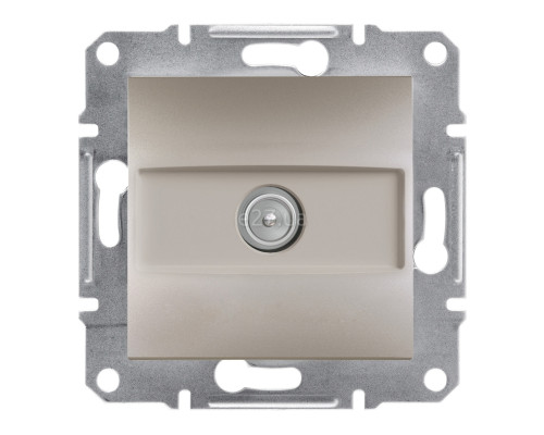 Розетка TV прохідна Schneider Electric EPH3200369 Asfora, бронза, пластик, для врізного монтажу