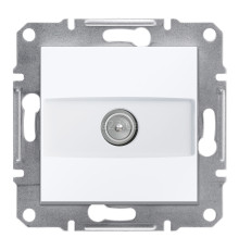 Розетка TV кінцева Schneider Electric EPH3270121 Asfora, білий, пластик, ip20, для врізного монтажу