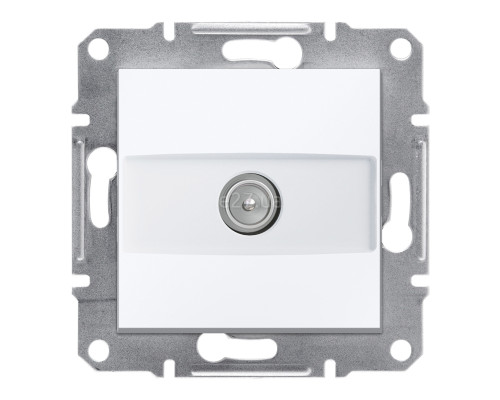 Розетка TV кінцева Schneider Electric EPH3270121 Asfora, білий, пластик, ip20, для врізного монтажу