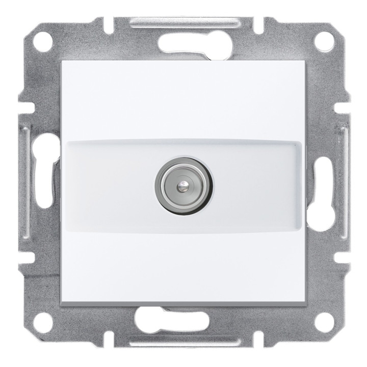 Розетка TV кінцева Schneider Electric EPH3270121 Asfora, білий, пластик, ip20, для врізного монтажу · Schneider Electric · schneider-electric-eph3270121