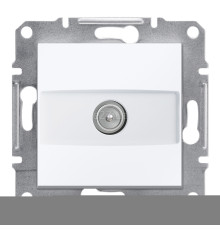 Розетка TV прохідна Schneider Electric EPH3270321 Asfora, білий, пластик, ip20, для врізного монтажу