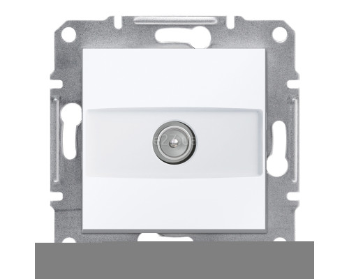 Розетка TV прохідна Schneider Electric EPH3270321 Asfora, білий, пластик, ip20, для врізного монтажу