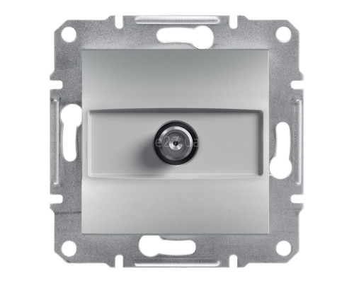 Розетка TV кінцева Schneider Electric EPH3700161 Asfora, алюміній, пластик, для врізного монтажу