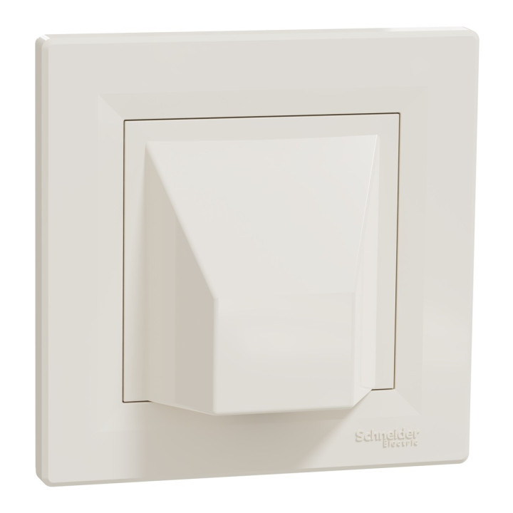 Кабельний вивід Schneider Electric EPH5500123 Asfora, кремовий, пластик, для врізного монтажу · Schneider Electric · schneider-electric-eph5500123