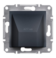 Кабельний вивід Schneider Electric EPH5500171 Asfora, антрацит, пластик, для врізного монтажу