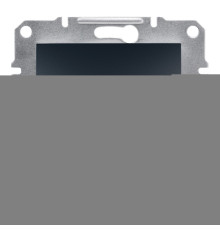 Заглушка Schneider Electric EPH5600171 Asfora, антрацит, пластик, для врізного монтажу