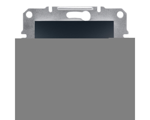 Заглушка Schneider Electric EPH5600171 Asfora, антрацит, пластик, для врізного монтажу