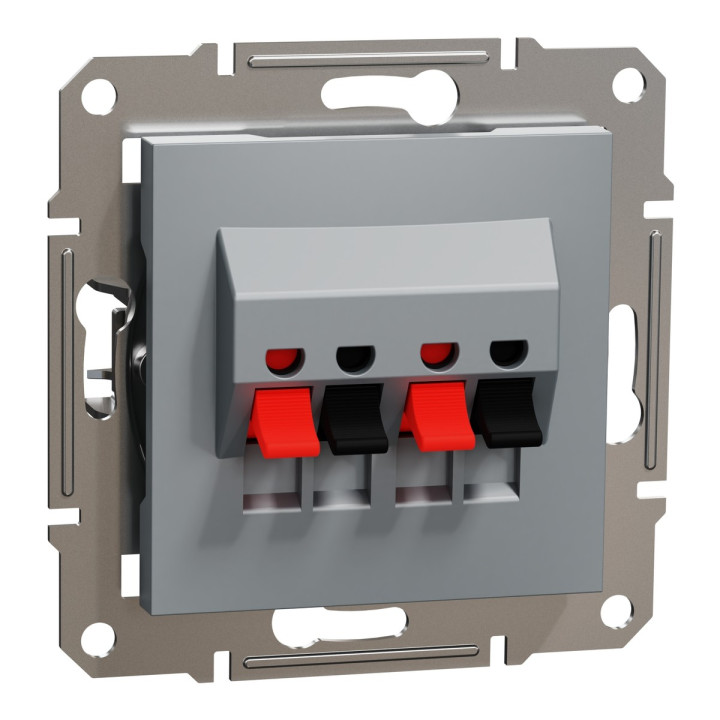 Розетка аудіо Schneider Electric EPH5700162 Asfora, сталь, пластик, для врізного монтажу · Schneider Electric · schneider-electric-eph5700162