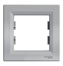 Рамка 1 пост Schneider Electric EPH5800161 Asfora, алюміній, пластик