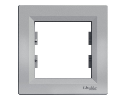 Рамка 1 пост Schneider Electric EPH5800161 Asfora, алюміній, пластик