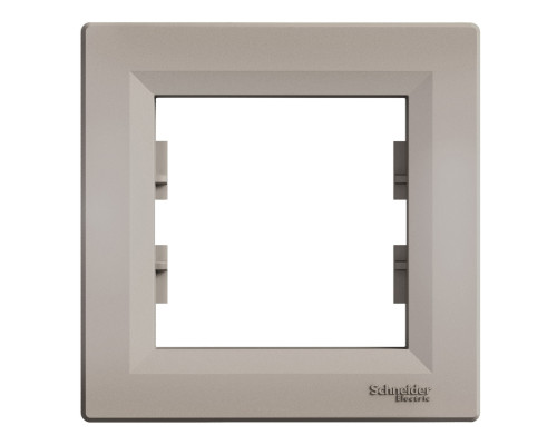 Рамка 1 пост Schneider Electric EPH5800169 Asfora, бронза, пластик