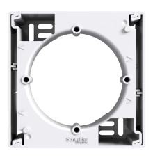 Коробка для зовнішнього монтажу Schneider Electric EPH6100121 Asfora, білий, пластик