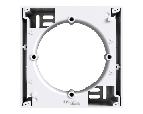 Коробка для зовнішнього монтажу Schneider Electric EPH6100121 Asfora, білий, пластик