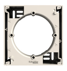 Коробка для зовнішнього монтажу Schneider Electric EPH6100123 Asfora, кремовий, пластик