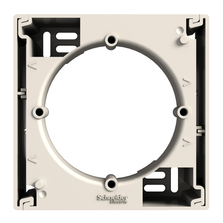 Коробка для зовнішнього монтажу Schneider Electric EPH6100123 Asfora, кремовий, пластик · Schneider Electric · schneider-electric-eph6100123