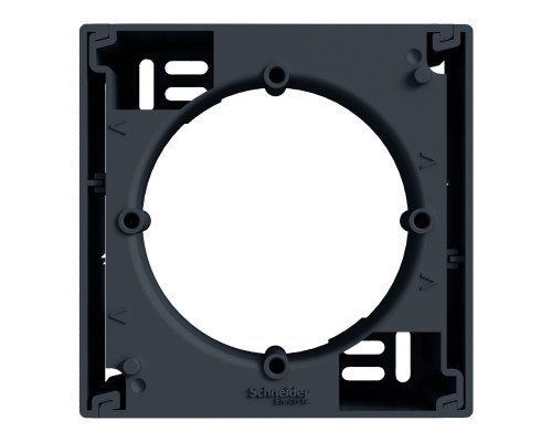 Коробка для зовнішнього монтажу Schneider Electric EPH6100171 Asfora, антрацит, пластик