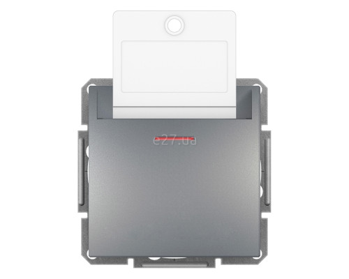 Вимикач картковий Schneider Electric EPH6200162 Asfora, сталь, пластик, для врізного монтажу