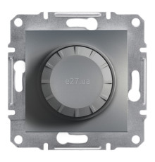 Димер для ламп розжарювання та галогенних Schneider Electric EPH6400162 Asfora, сталь, пластик, для врізного монтажу