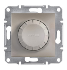 Димер для ламп розжарювання та галогенних Schneider Electric EPH6400169 Asfora, бронза, пластик, для врізного монтажу