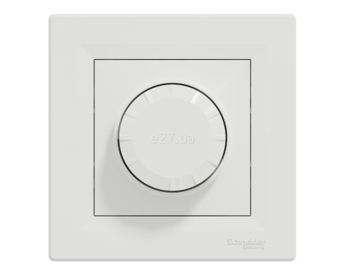 Димер для світлодіодних ламп Schneider Electric EPH6800121 Asfora, білий, пластик, ip20, для врізного монтажу