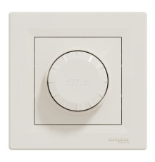 Димер для світлодіодних ламп Schneider Electric EPH6800123 Asfora, кремовий, пластик, ip20, для врізного монтажу