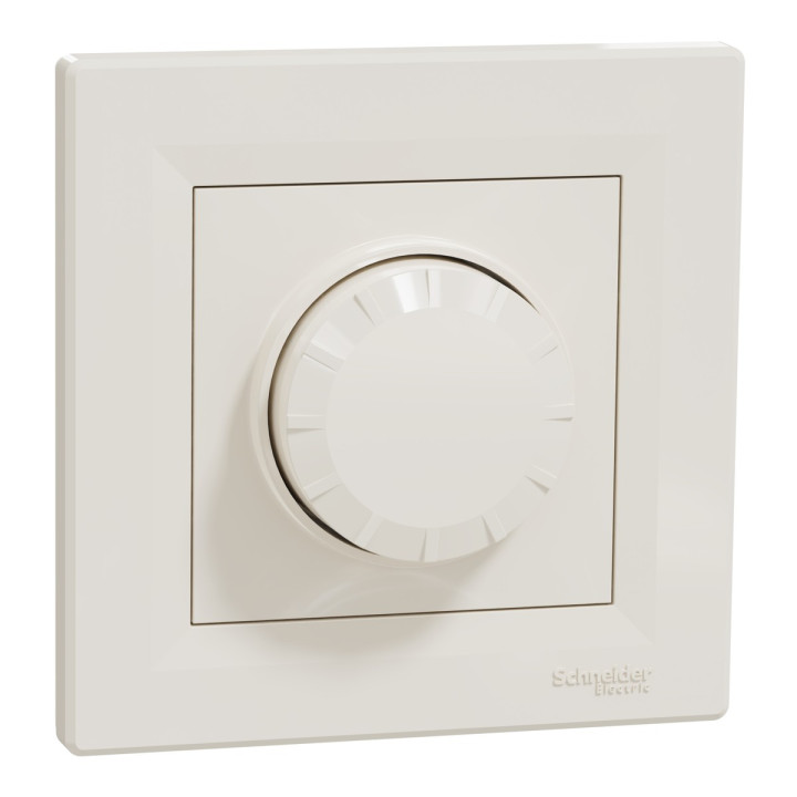 Димер для світлодіодних ламп Schneider Electric EPH6800123 Asfora, кремовий, пластик, ip20, для врізного монтажу · Schneider Electric · schneider-electric-eph6800123