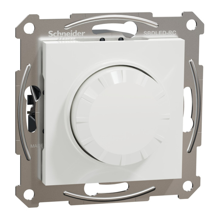 Димер для світлодіодних ламп Schneider Electric EPH6870121 Asfora, білий, пластик, ip20, для врізного монтажу · Schneider Electric · schneider-electric-eph6870121