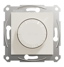 Димер для світлодіодних ламп Schneider Electric EPH6870123 Asfora, кремовий, пластик, ip20, для врізного монтажу
