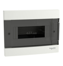 Розподільчий щит Schneider Electric EZ9EUA108 Easy9 EU 8 (1х8), 63A, білий, пластик, ip40, для врізного монтажу