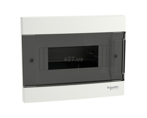 Розподільчий щит Schneider Electric EZ9EUA108 Easy9 EU 8 (1х8), 63A, білий, пластик, ip40, для врізного монтажу