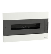 Розподільчий щит Schneider Electric EZ9EUA118 Easy9 EU 18 (1х18), 63A, білий, пластик, ip40, для врізного монтажу