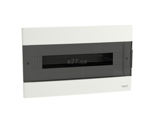 Розподільчий щит Schneider Electric EZ9EUA118 Easy9 EU 18 (1х18), 63A, білий, пластик, ip40, для врізного монтажу