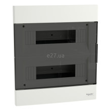 Розподільчий щит Schneider Electric EZ9EUA212 Easy9 EU 24 (2х12), 63A, білий, пластик, ip40, для врізного монтажу · Schneider Electric · schneider-electric-ez9eua212