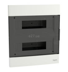 Розподільчий щит Schneider Electric EZ9EUA212 Easy9 EU 24 (2х12), 63A, білий, пластик, ip40, для врізного монтажу
