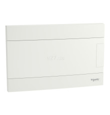 Розподільчий щит Schneider Electric EZ9EUB112 Easy9 EU 12 (1x12), 63A, білий, пластик, ip40, для врізного монтажу