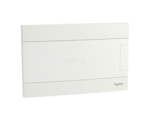 Розподільчий щит Schneider Electric EZ9EUB112 Easy9 EU 12 (1x12), 63A, білий, пластик, ip40, для врізного монтажу