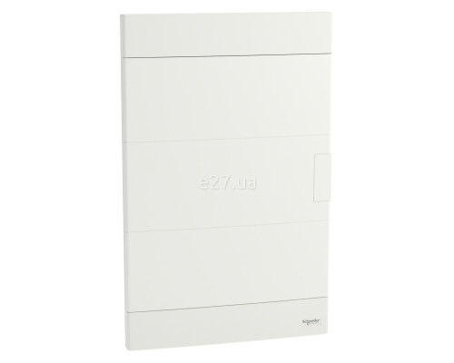 Розподільчий щит Schneider Electric EZ9EUB312 Easy9 EU 36 (3x12), 80A, білий, пластик, ip40, для врізного монтажу