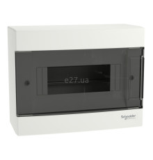 Розподільчий щит Schneider Electric EZ9EUC108 Easy9 EU 8 (1х8), 63A, білий, пластик, ip40, для накладного монтажу