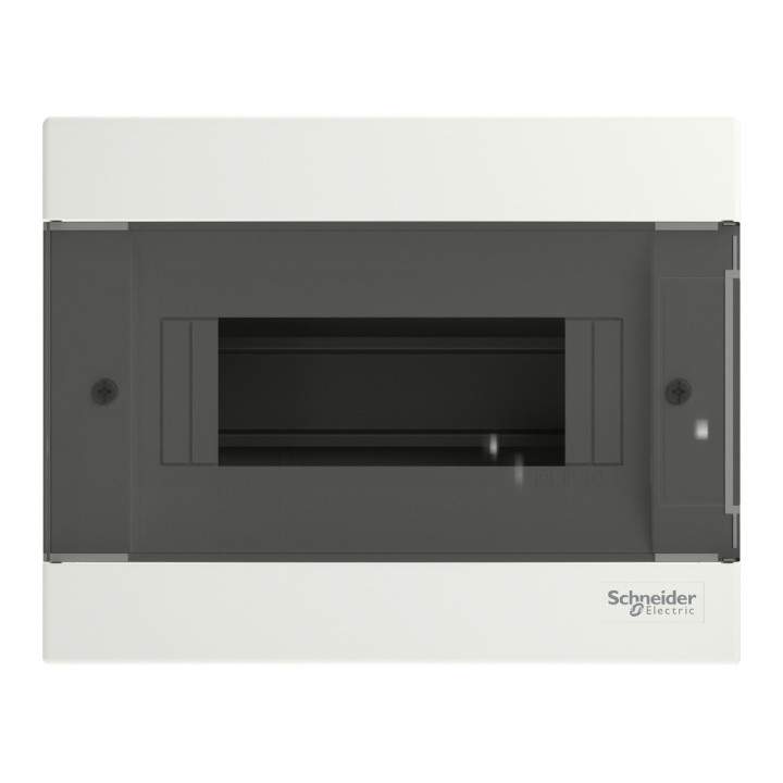 Розподільчий щит Schneider Electric EZ9EUC108 Easy9 EU 8 (1х8), 63A, білий, пластик, ip40, для накладного монтажу · Schneider Electric · schneider-electric-ez9euc108
