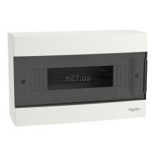 Розподільчий щит Schneider Electric EZ9EUC112 Easy9 EU 12 (1х12), 63A, білий, пластик, ip40, для накладного монтажу · Schneider Electric · schneider-electric-ez9euc112