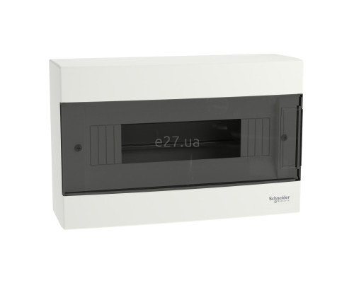 Розподільчий щит Schneider Electric EZ9EUC112 Easy9 EU 12 (1х12), 63A, білий, пластик, ip40, для накладного монтажу