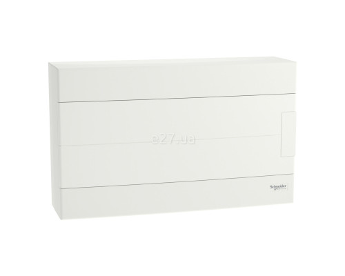 Розподільчий щит Schneider Electric EZ9EUD118 Easy9 EU 18 (1х18), 63A, білий, пластик, ip40, для накладного монтажу