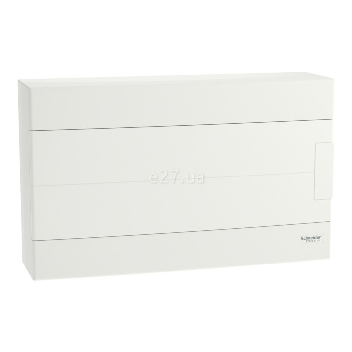 Розподільчий щит Schneider Electric EZ9EUD118 Easy9 EU 18 (1х18), 63A, білий, пластик, ip40, для накладного монтажу · Schneider Electric · schneider-electric-ez9eud118
