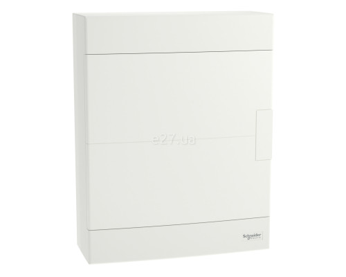 Розподільчий щит Schneider Electric EZ9EUD212 Easy9 EU 24 (2x12), 63A, білий, пластик, ip40, для накладного монтажу