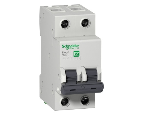 Автоматичний вимикач Schneider Electric EZ9F34225 Easy9, 2P, 25A, C, 4.5kA, на DIN-рейку