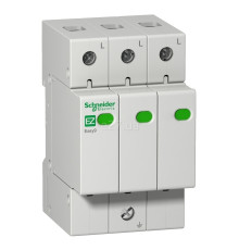Пристрій захисту від імпульсних перенапруг (ПЗІП) Schneider Electric EZ9L33345 Easy9 400V, 45kA, 3P, на DIN-рейку